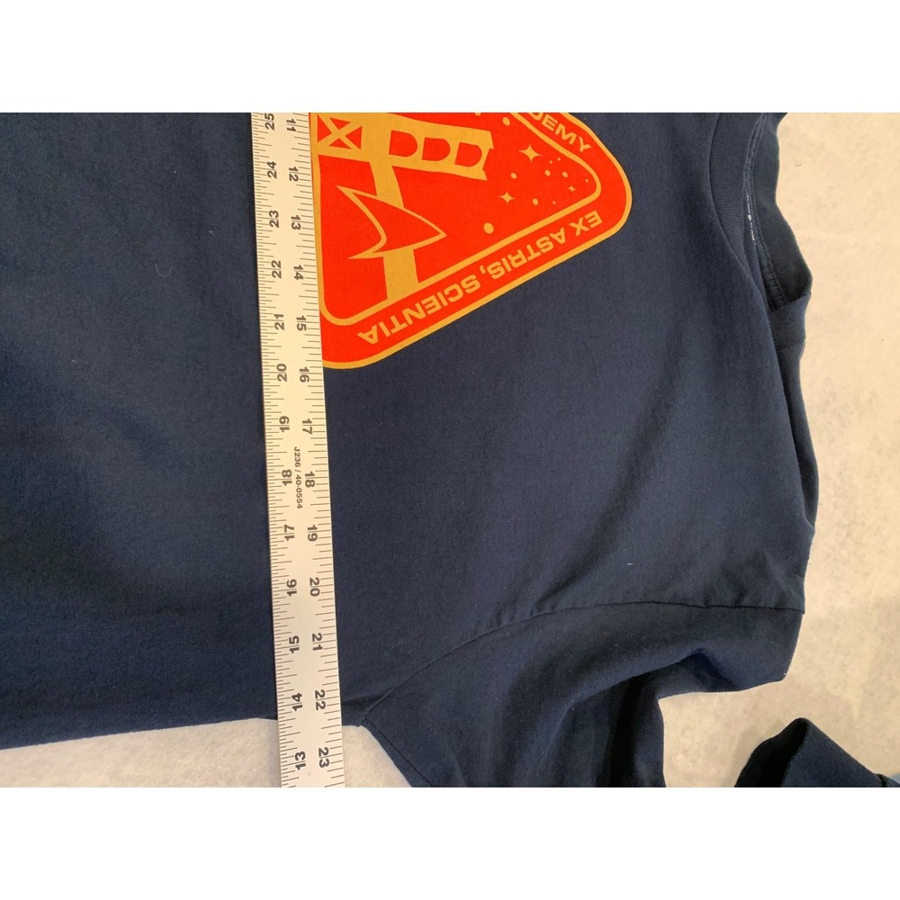 Star Trek Starfleet Academy L Cotton Geek Chic Sci-Fi Long Sleeve Mens T-Shirt‎ - Picture 5 of 5